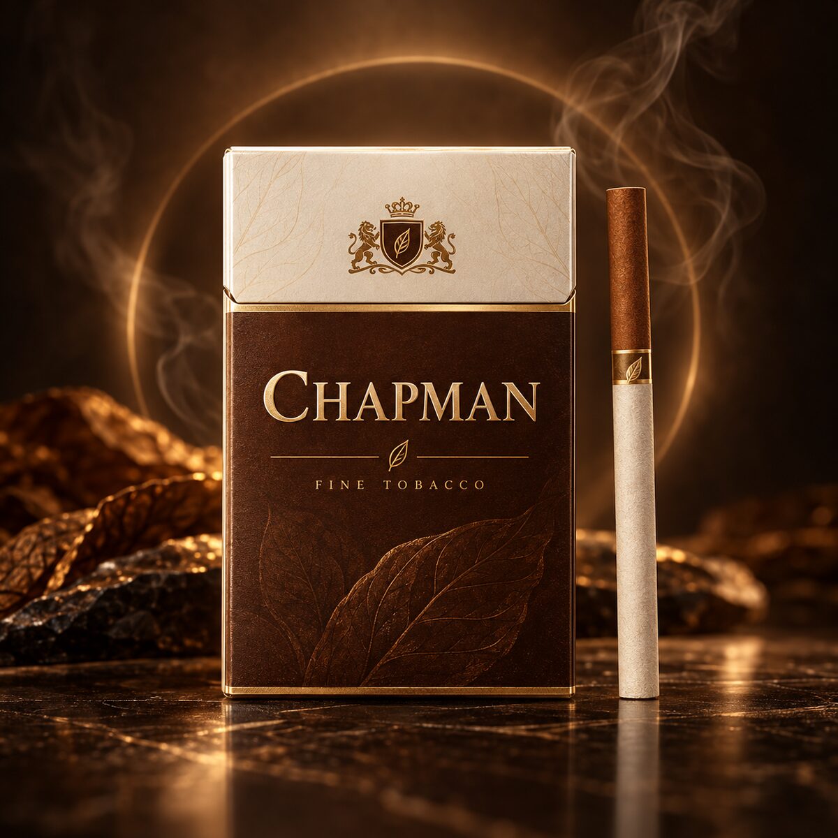 Chapman Brown slim cigarettes pack
